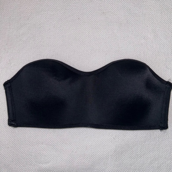 Strapless Bra Black 32B Gilligan & O'Malley Seamless Smooth - Picture 8 of 8